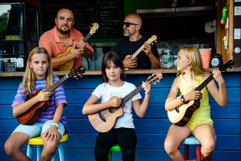 ukulele na wake park Szczecin