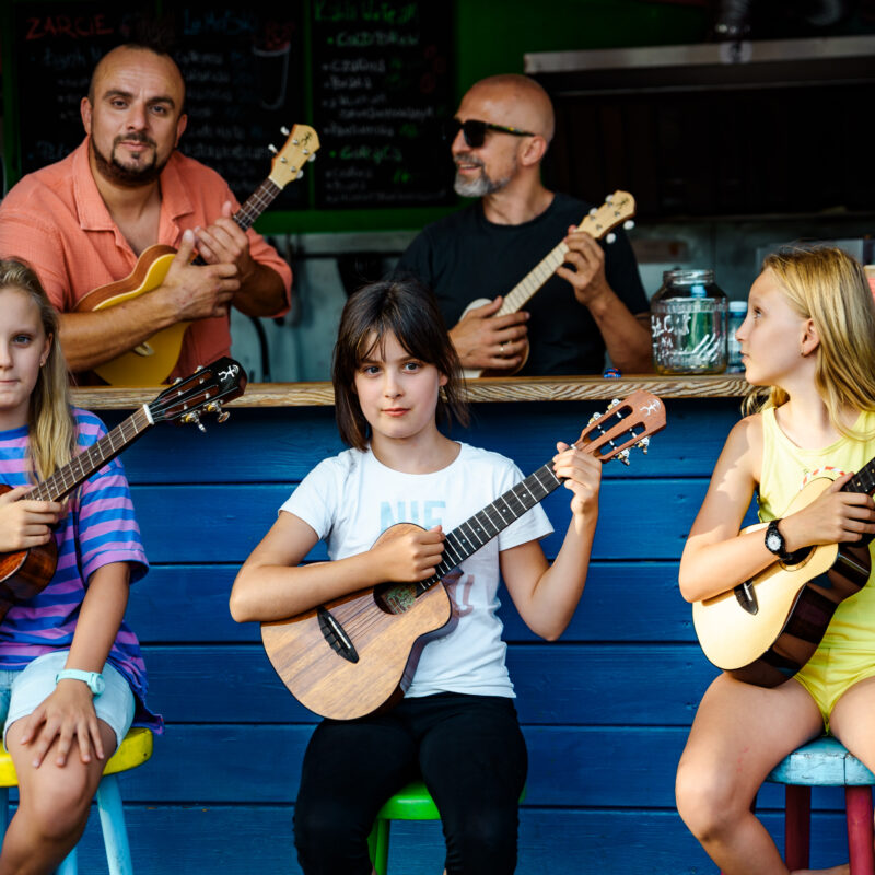 ukulele na wake park Szczecin