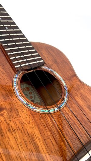 AKK2 AK14264 Rosette aNueNue AKK2 - Hawaiian Koa - ukulele koncertowe