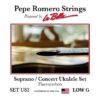 US2+LOW+G+SET Pepe Romero US2 - low G - sopran/concert