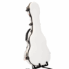 Crossrock CRF2030TU – biały futerał na ukulele tenorowe (fiberglass) – widok z przodu 01