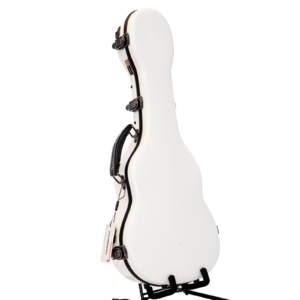 Crossrock CRF2030TU – biały futerał na ukulele tenorowe (fiberglass) – widok z przodu 01