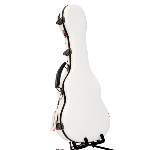 Crossrock CRF2030TU – biały futerał na ukulele tenorowe (fiberglass) – widok z przodu 01