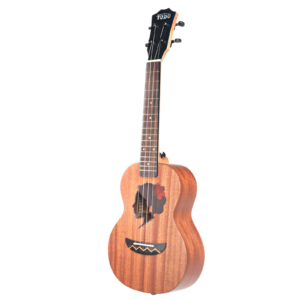 TODO Hula Girl - mahoniowe ukulele tenorowe front 2