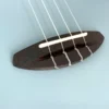 aNueNue UT-10 BA błękitne ukulele tenorowe bliski front mostek